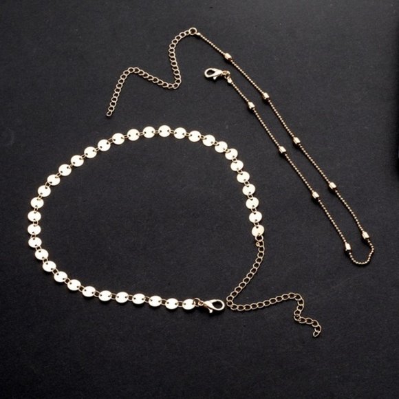 Layered Minimalist Necklace - Picture 3 of 6